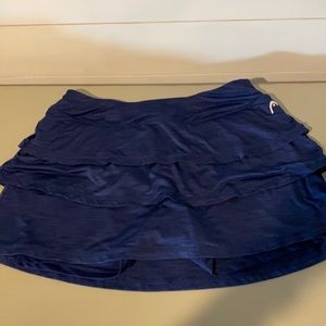 Head skirt/shorts size Medium navy